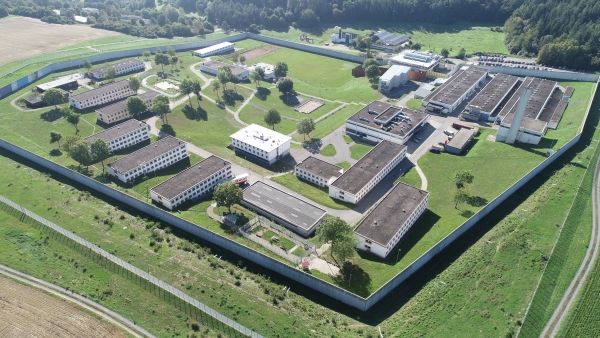 Luftbild JVA Adelsheim